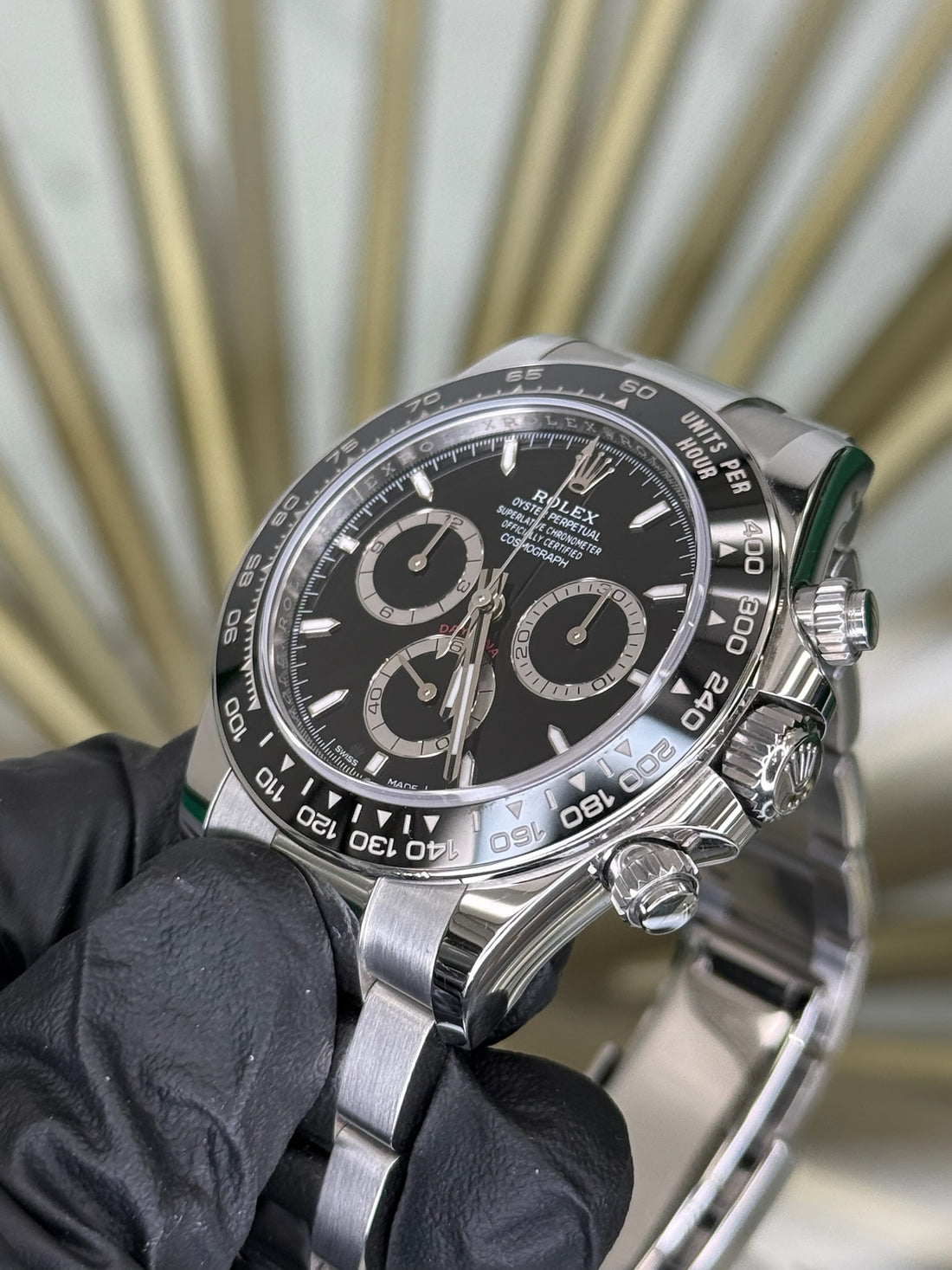 Rolex Daytona Black Index Dial on Oyster 126500LN