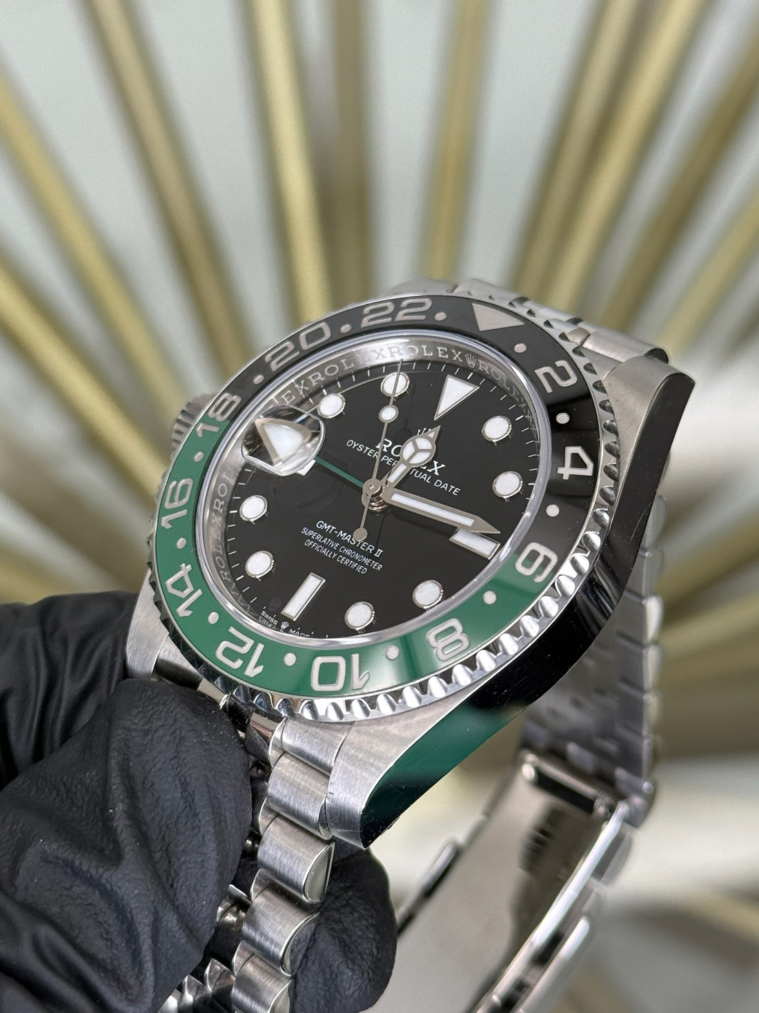 Rolex GMT-Master II "Sprite" Sprite Dial on Jubilee 126720VTNR 2024 Card