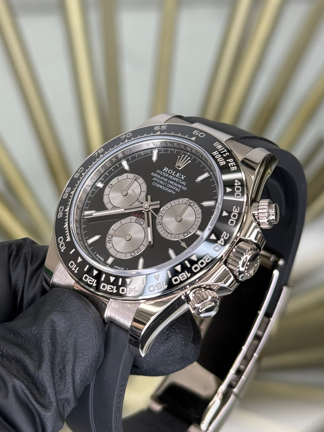 Rolex Daytona Baby Le Mans Dial on Oysterflex 126519LN 2025 Card