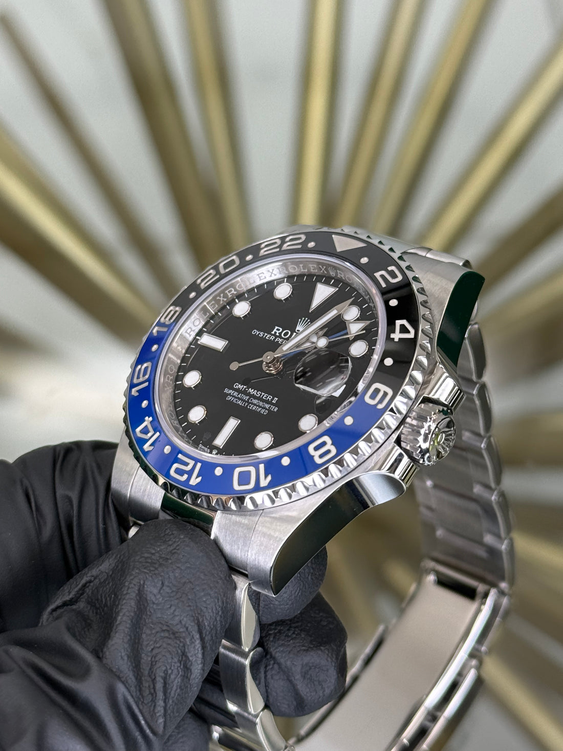 Rolex GMT-Master II Batman Black Dial on Oyster 126710BLNR 2025 Complete