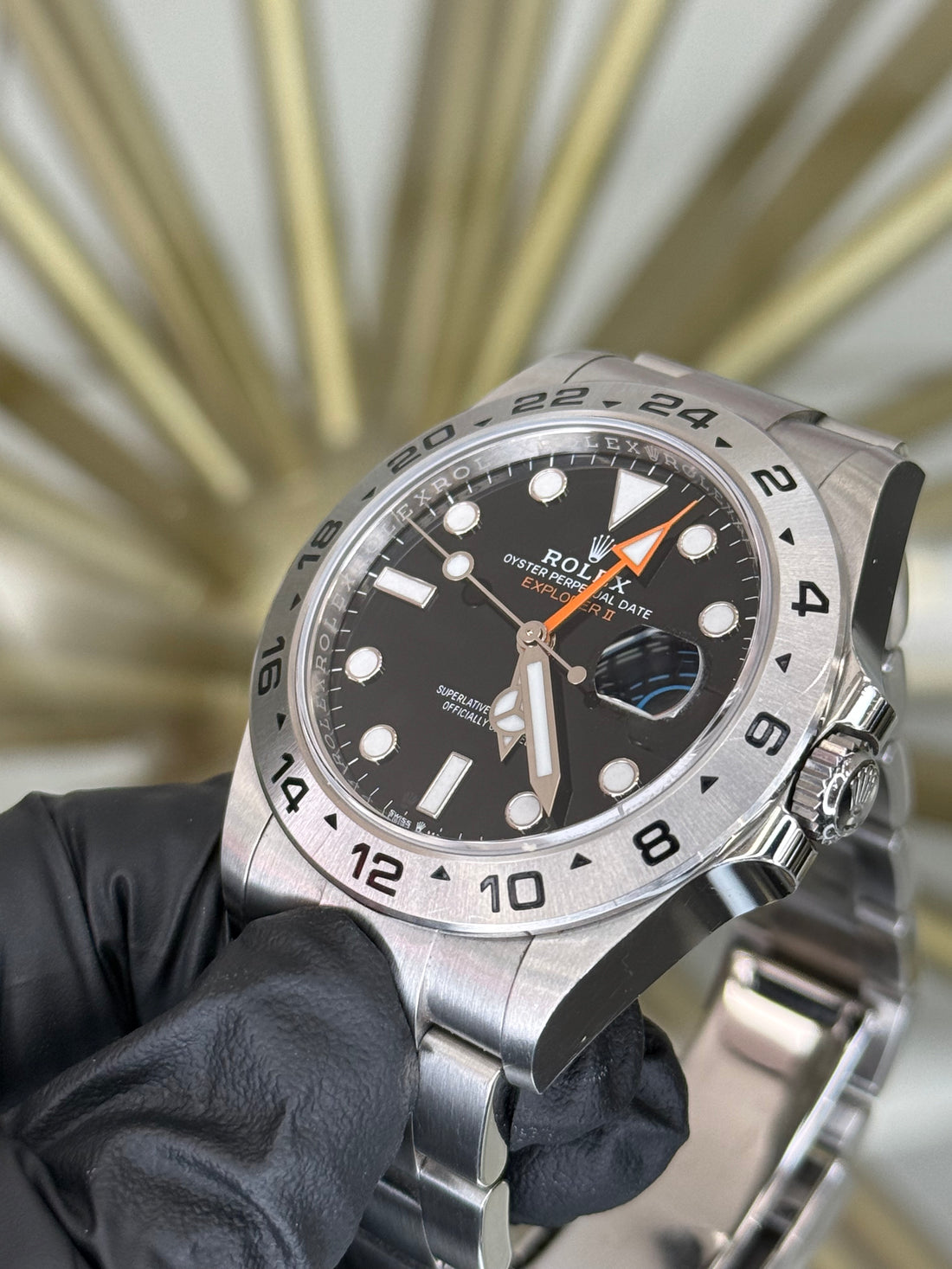 Rolex Explorer II Black Dial on Oyster 226570 2023 Complete