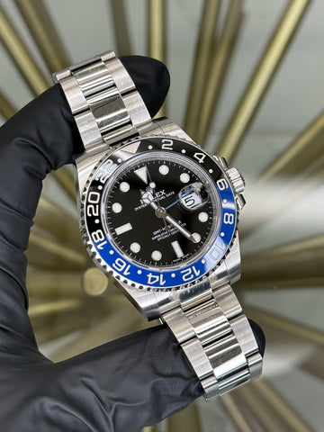 Rolex GMT-Master II 'Batman' Black Dial on Oyster 116710BLNR 2018 Complete