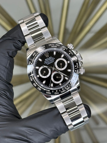 Rolex Daytona Black Dial on Oyster 116500LN 2022 Card