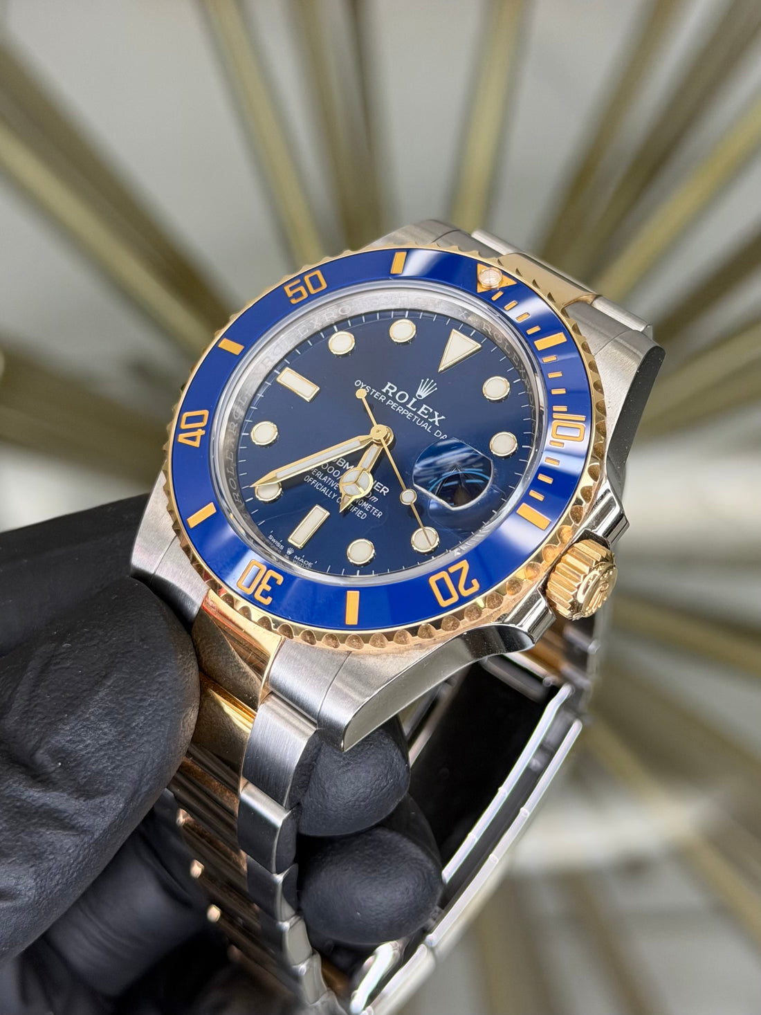 Rolex Submariner Bluesy Dial on Oyster 126613LB 2023 Card