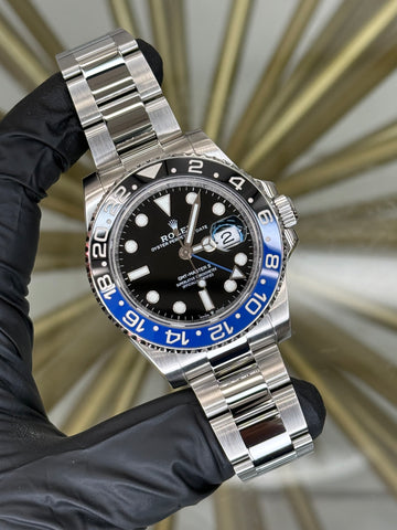 Rolex GMT-Master II Batman Batman Dial on Oyster 126710BLNR 2021 Card