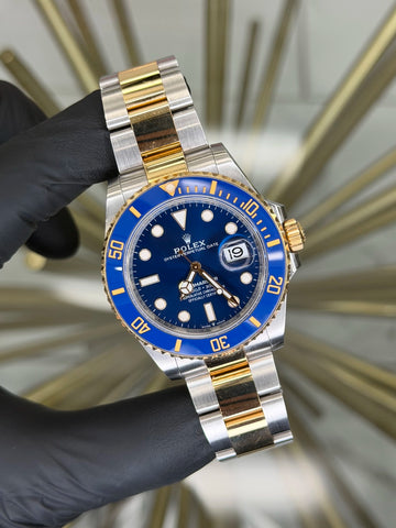 Rolex Submariner Bluesy Dial on Oyster 126613LB 2024 Complete