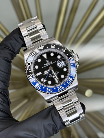 Rolex GMT-Master II Batman Black Dial on Oyster 126710BLNR 2026 Complete