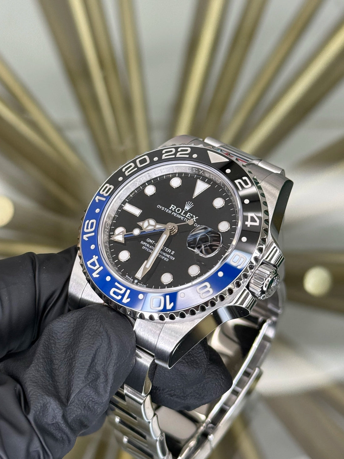 Rolex GMT-Master II Batman Black Dial on Oyster 126710BLNR 2026 Complete