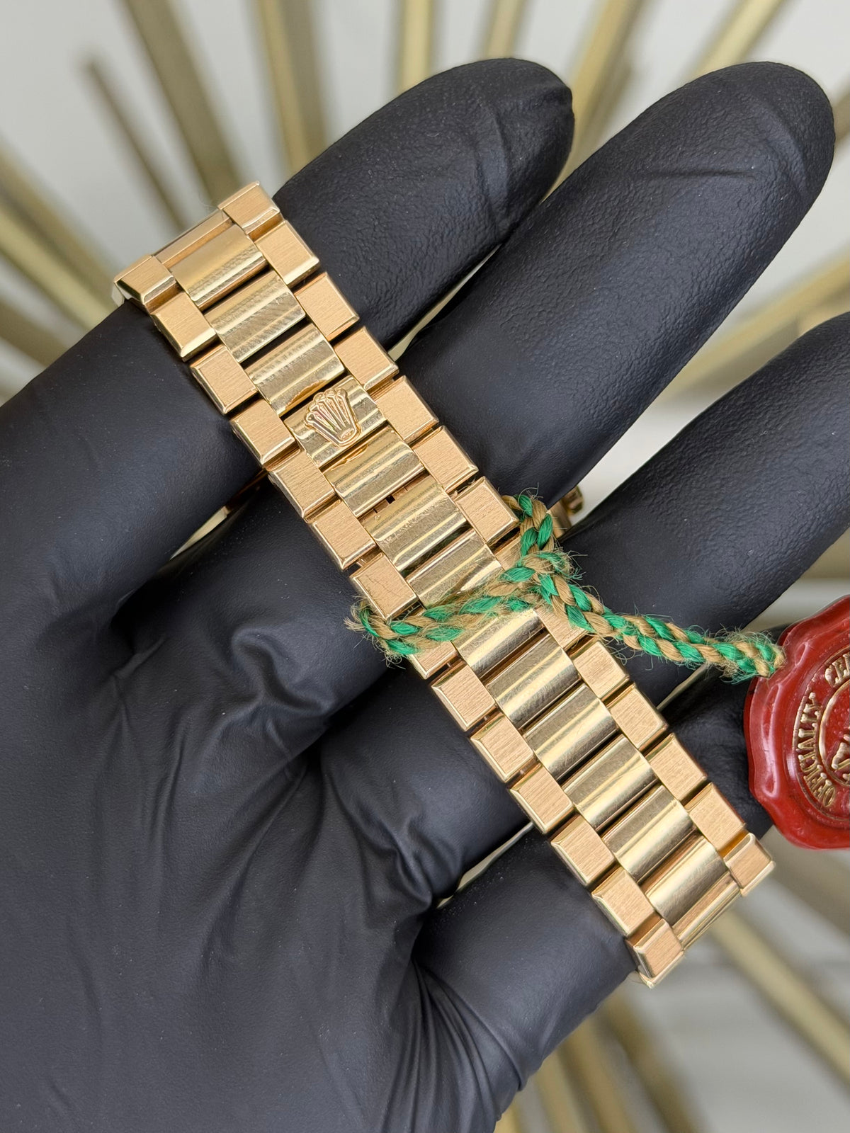 Rolex Day-Date Oysterquartz Sapphire Diamond String Dial on Bracelet 1 ...