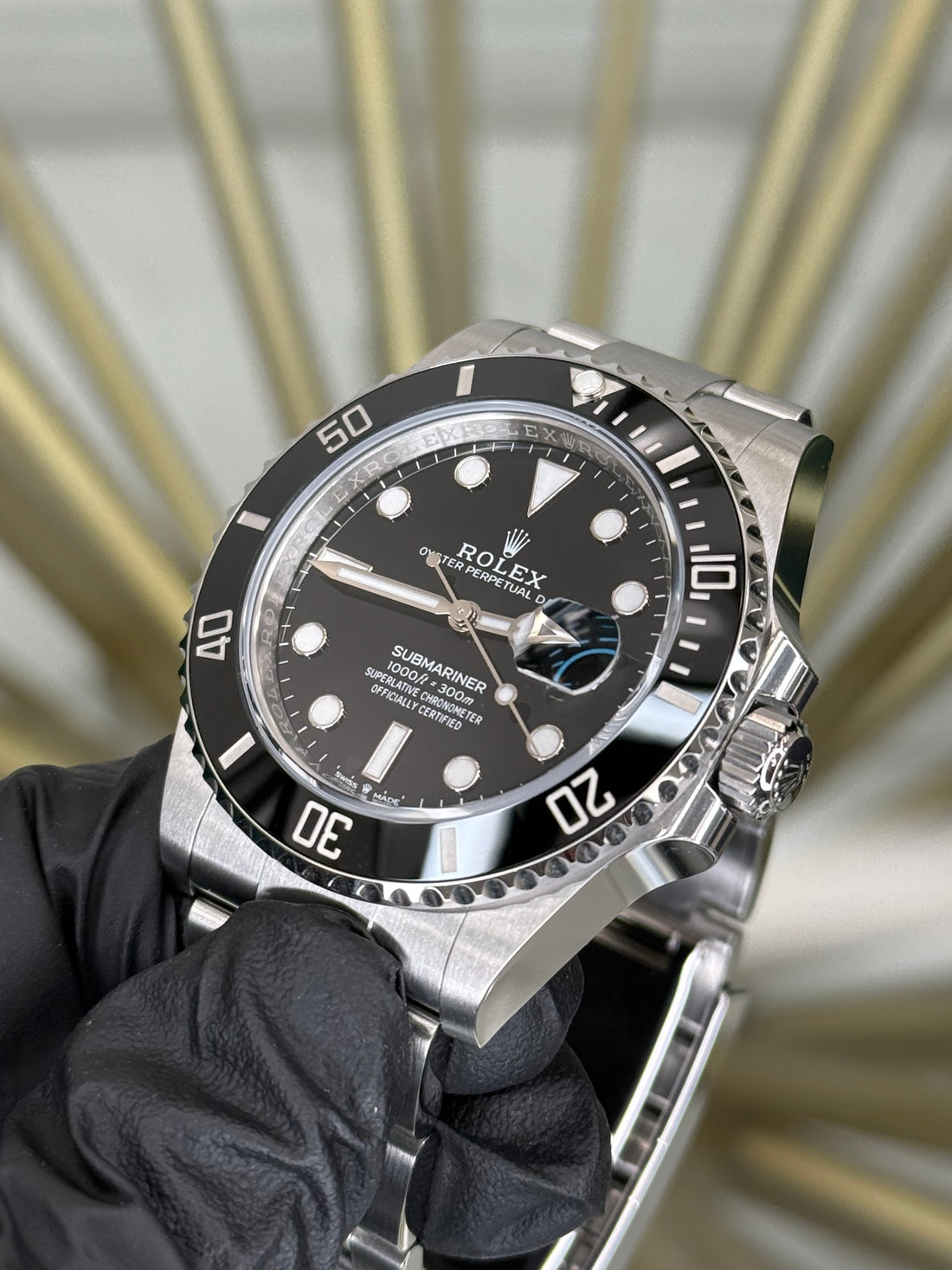 Rolex Submariner Black Dial on Oyster 126610LN 2026 Complete