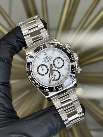 Rolex Daytona Black Dial on Oyster 126500LN 2024 Card