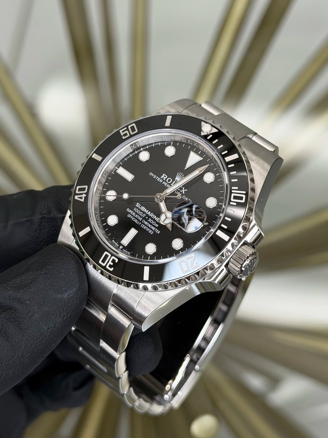 Rolex Submariner Black Dial on Oyster 126610LN 2026 Complete