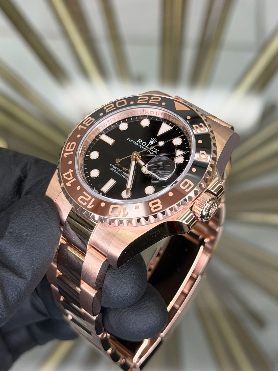 Rolex GMT-Master II "Root Beer" Black Dial on Oyster 126715CHNR 2026 Complete