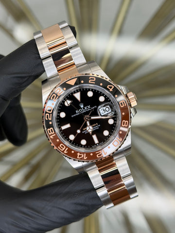 Rolex GMT-Master II "Root Beer" Rootbeer Dial on Oyster 126711CHNR 2025 Complete