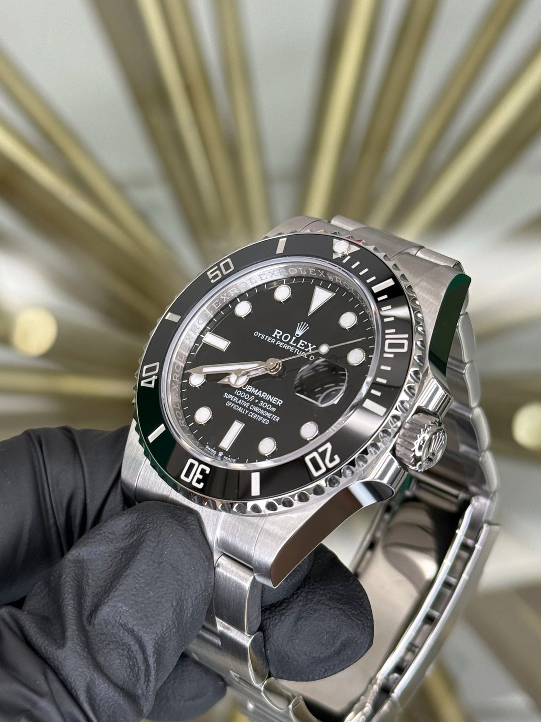 Rolex Submariner Black Dial on Oyster 126610LN 2026 Complete
