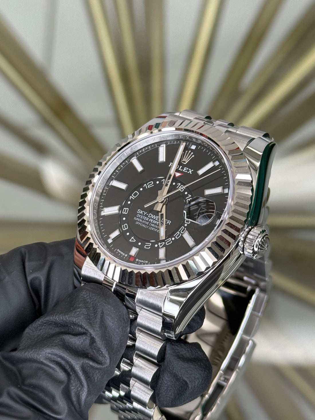 Rolex SkyDweller Black Index Dial on Jubilee 336934 2026 Complete