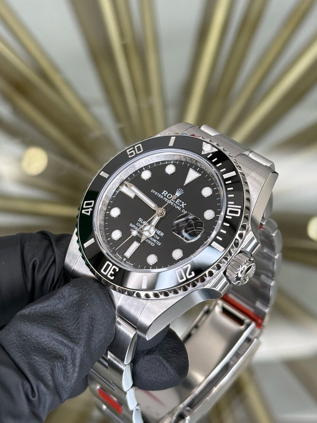 Rolex Submariner Black Dial on Oyster 126610LN 2026 Complete