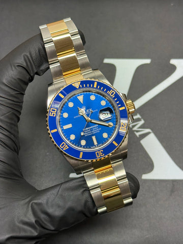 Rolex Submariner Blue Dial on Oyster 126613LB 2024 Card