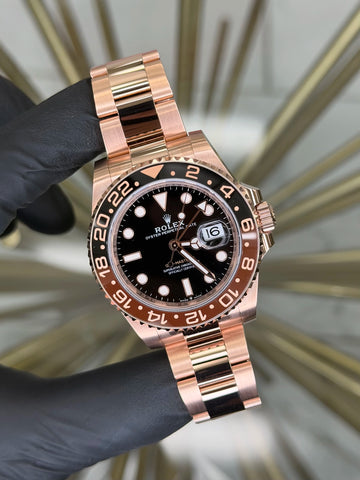 Rolex GMT-Master II "Root Beer" Black Dial on Oyster 126715CHNR 2026 Complete