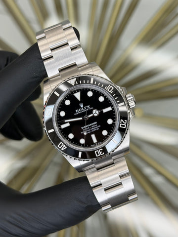 Rolex Submariner No-Date Black Dial on Oyster 124060 2024 Complete