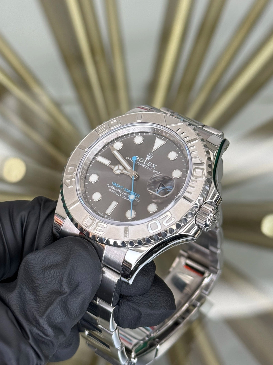 Rolex Yacht-Master Dark Rhodium Dial on Oyster 126622 2024 Complete
