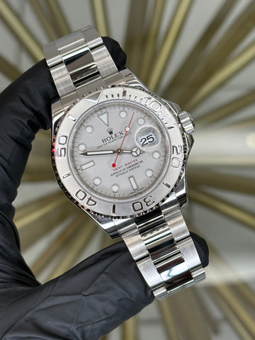 Rolex Yacht-Master Rhodium Dial on Oyster 116622