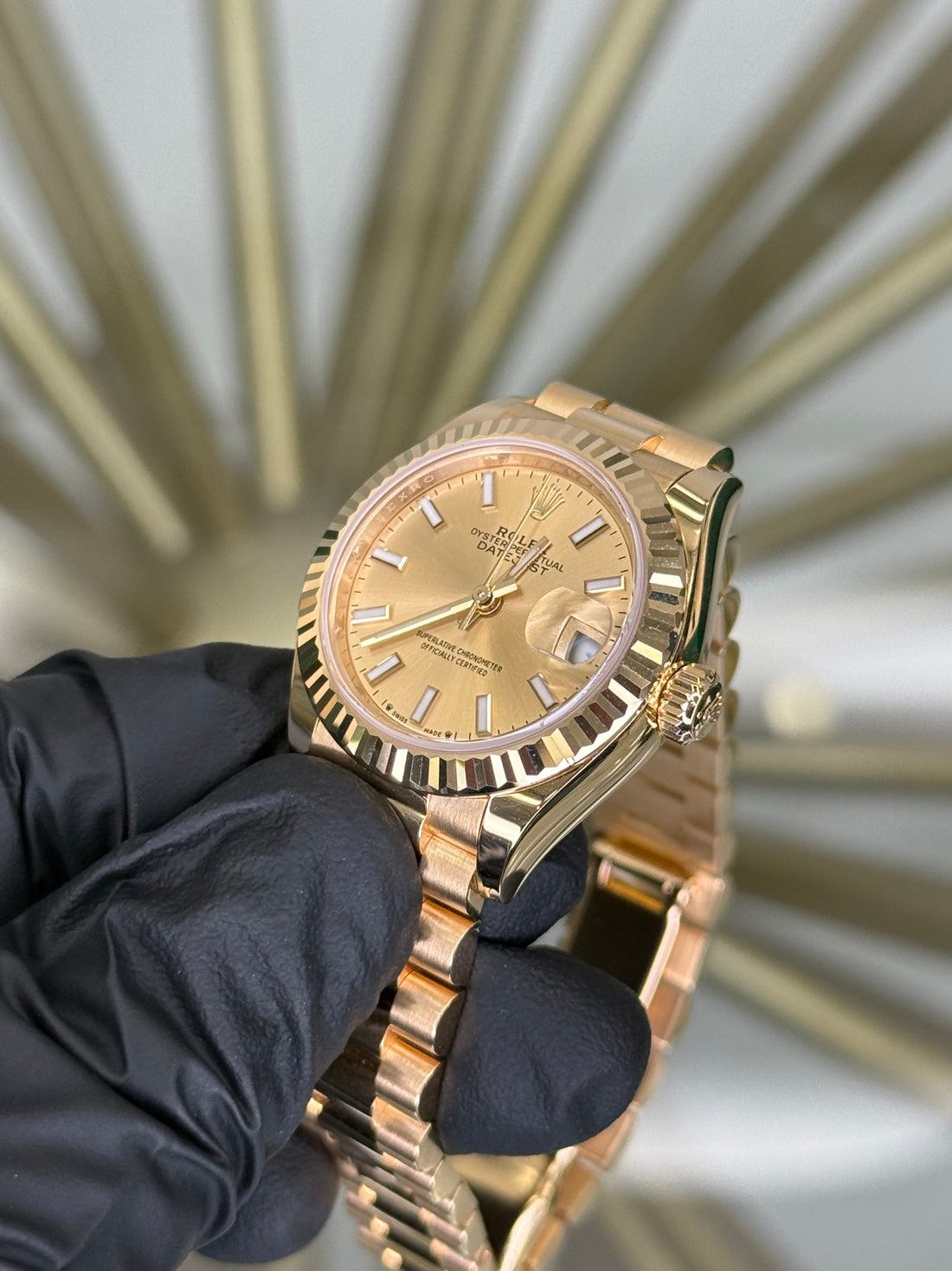 Rolex Datejust Lady President Champagne Index Dial on Jubilee 279178 2026 Complete