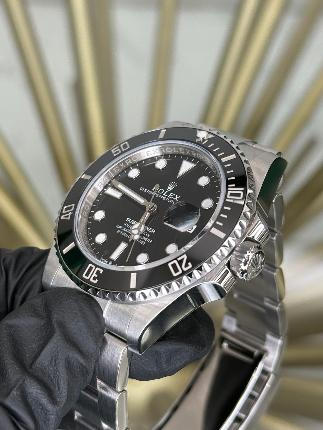 Rolex Submariner Black Dial on Oyster 126610LN 2026 Complete