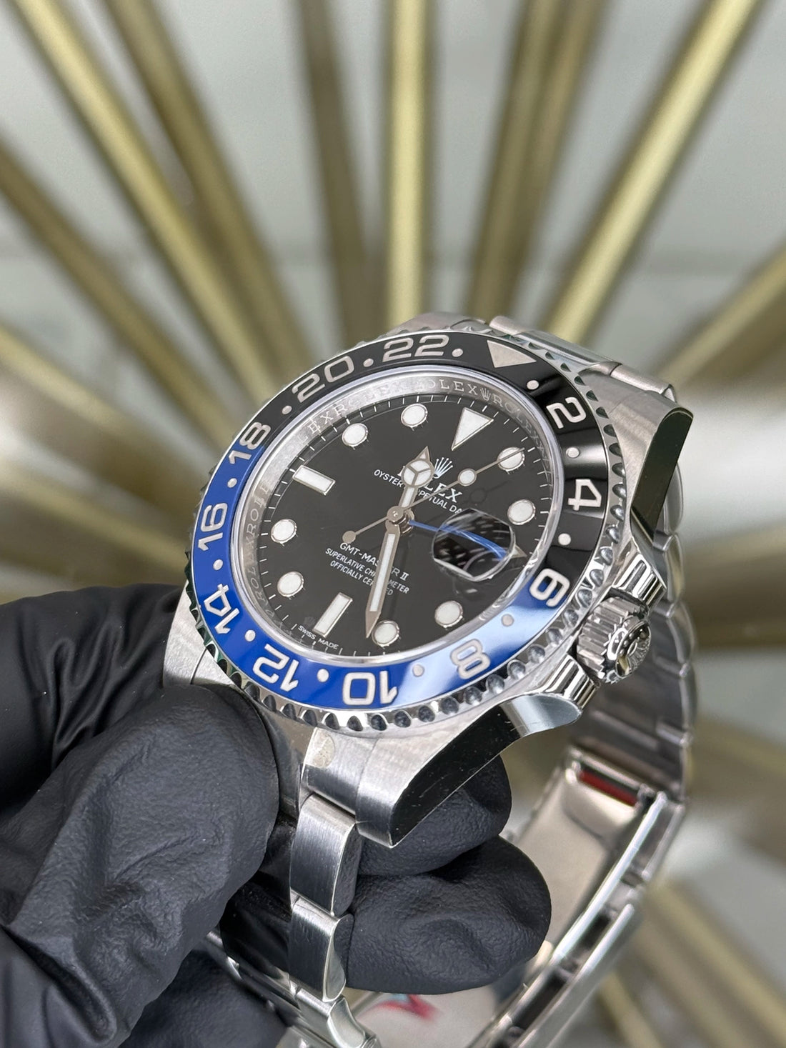 Rolex GMT-Master II 'Batman' Black Dial on Oyster 116710BLNR 2018 Complete