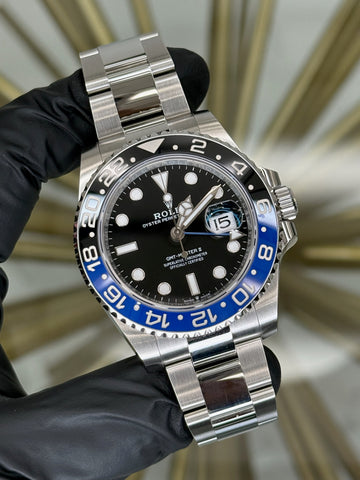 Rolex GMT-Master II Batman Black Dial on Oyster 126710BLNR 2023 Complete