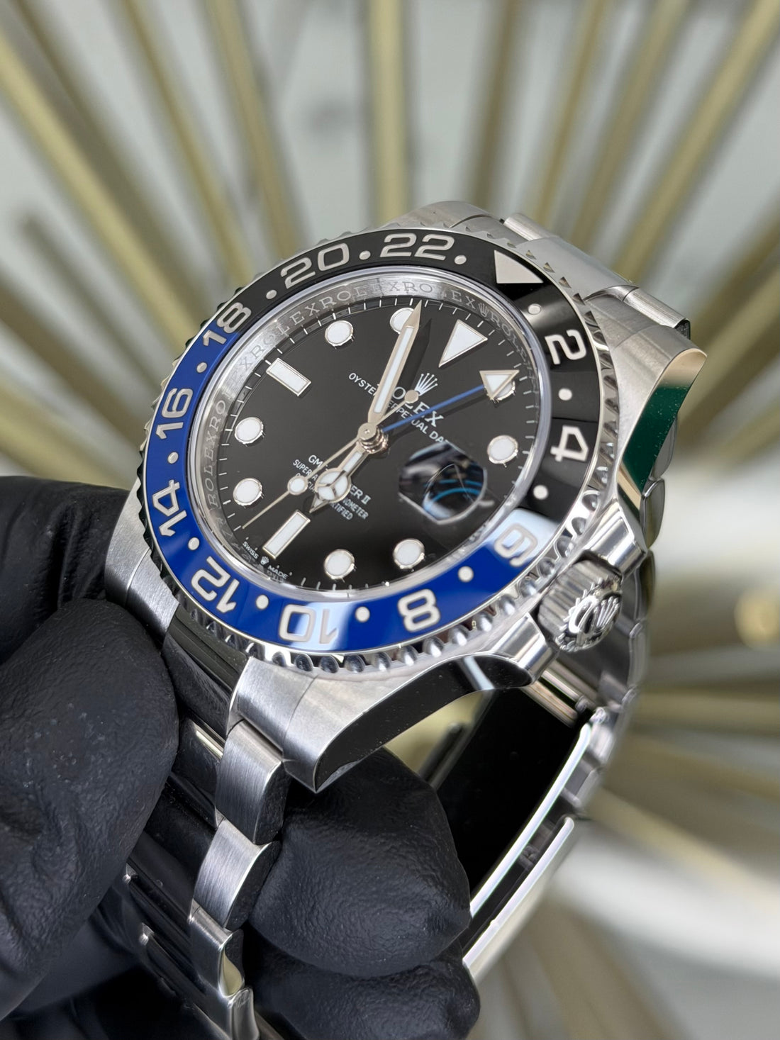 Rolex GMT-Master II Batman Black Dial on Oyster 126710BLNR 2026 Complete