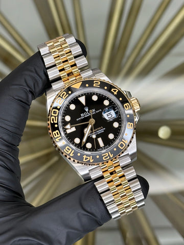 Rolex GMT-Master II Black “Bumblebee” Dial on Jubilee 126713GRNR 2026 Complete