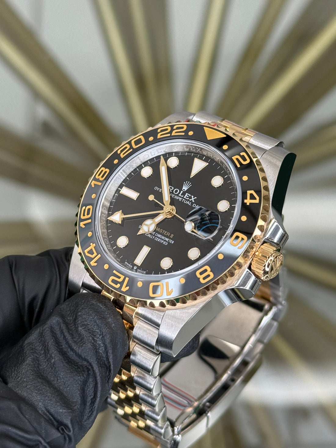 Rolex GMT-Master II Black “Bumblebee” Dial on Jubilee 126713GRNR 2026 Complete
