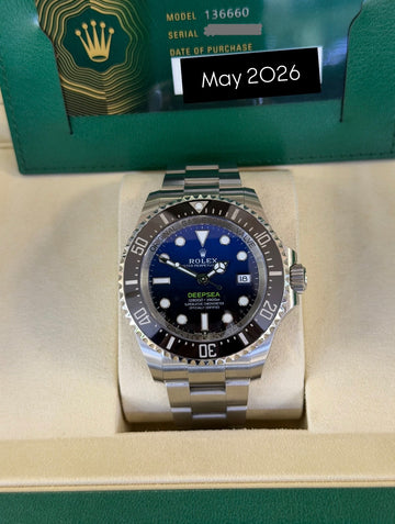 Rolex Sea-Dweller Deepsea James Cameron Blue Dial on Oyster 136660 2026 Complete