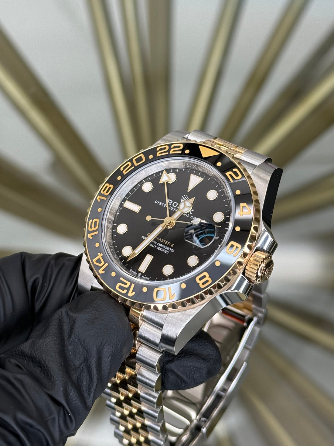 Rolex GMT-Master II Black “Bumblebee” Dial on Jubilee 126713GRNR 2026 Complete