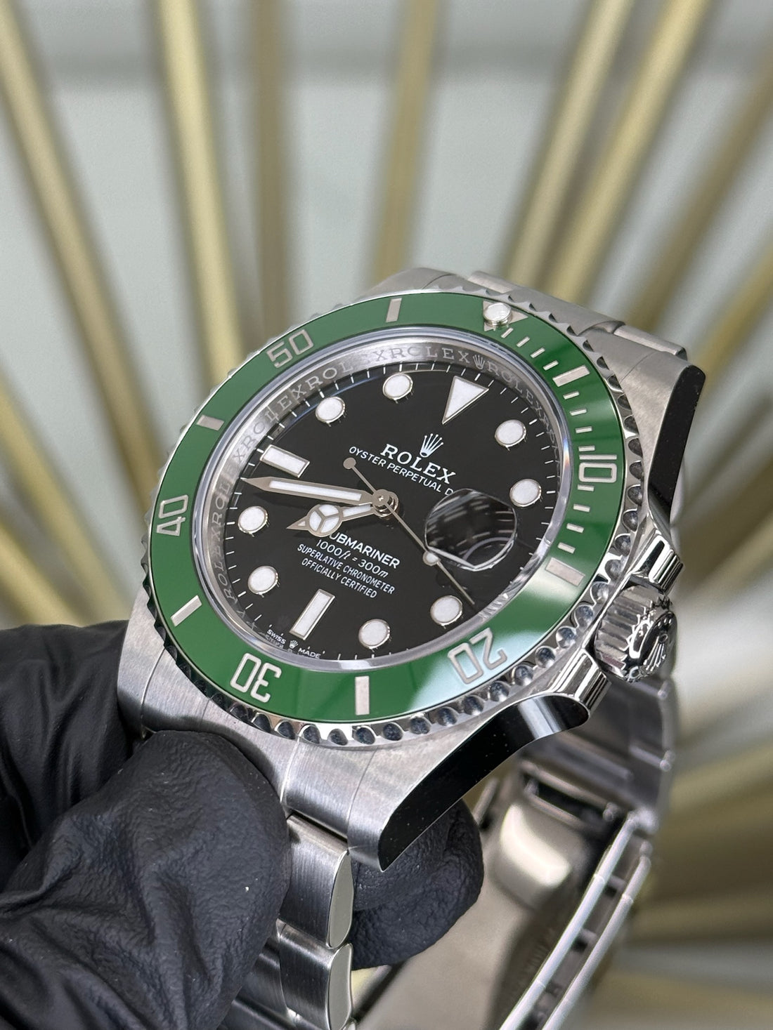 Rolex Submariner "Starbucks" Starbucks Dial on Oyster 126610LV 2024 Card