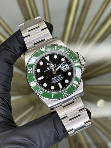 Rolex Submariner Black Dial on Oyster 126610LV 2026 Complete