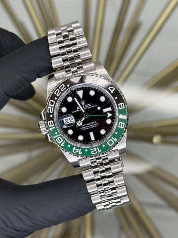 Rolex GMT-Master II "Sprite" Black Dial on Jubilee 126720VTNR 2026 Complete