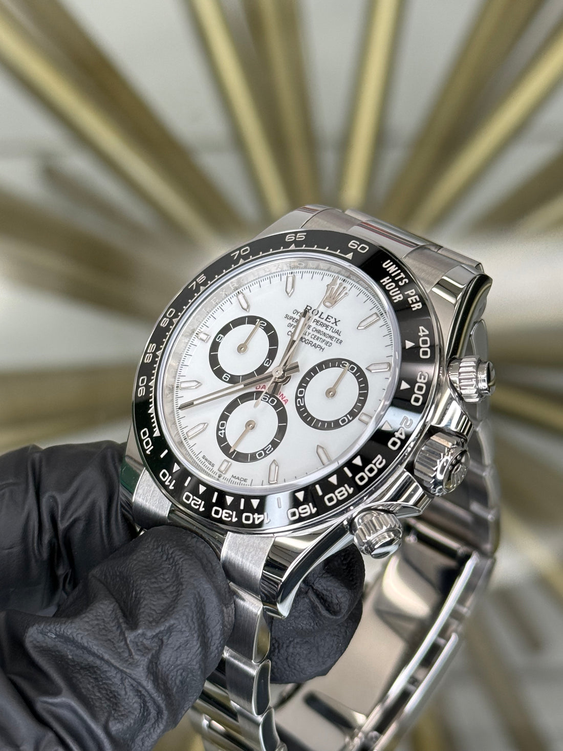 Rolex Daytona Panda Dial on Oyster 126500ln 2025 Card