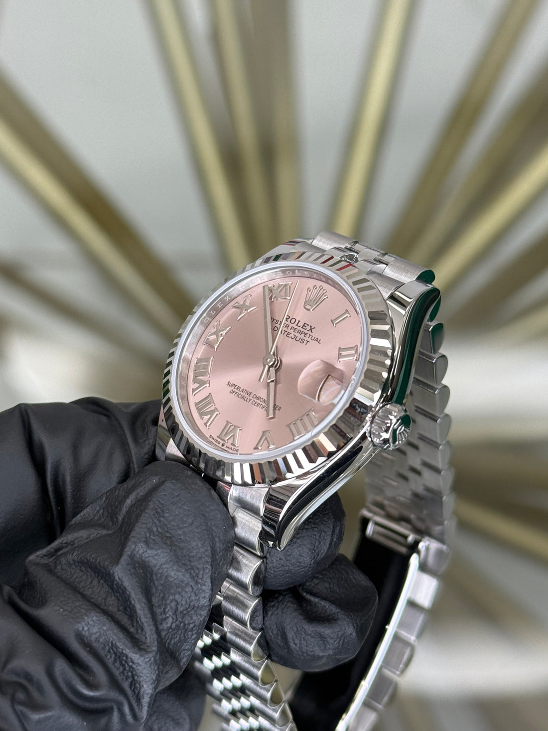 Rolex Datejust 31 Pink Roman Dial on Jubilee 278274 2026 Complete