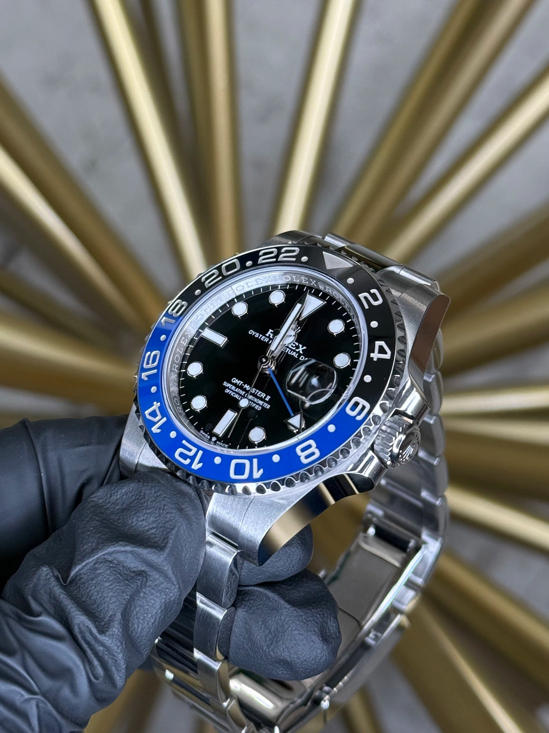 Rolex GMT-Master II Batman Black Dial on Oyster 126710BLNR 2026 Complete