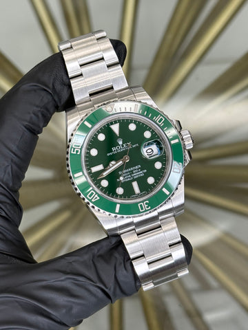 Rolex Submariner Hulk Green Dial on Oyster 116610LV 2026