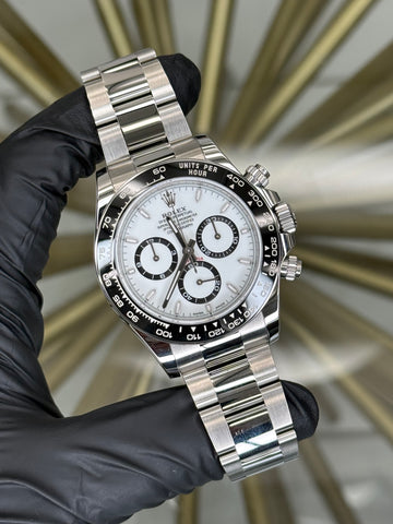 Rolex Daytona Panda Dial on Oyster 126500ln 2025 Card