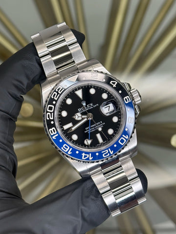 Rolex GMT-Master II 'Batman' Black Dial on Oyster 116710BLNR 2014 Complete