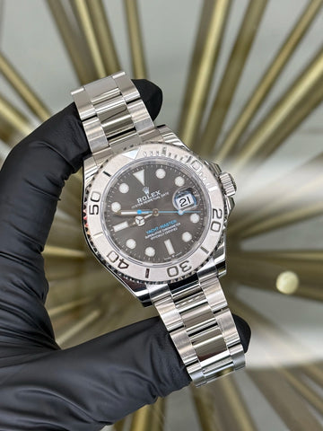 Rolex Yacht-Master Dark Rhodium Dial on Oyster 126622 2024 Complete