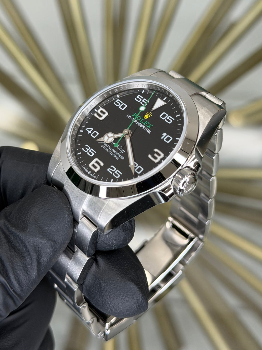 Rolex Airking Black Dial on Oyster 126900 2026 Complete