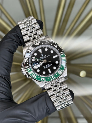 Rolex GMT-Master II "Sprite" Black Dial on Jubilee 126720VTNR 2026 Complete