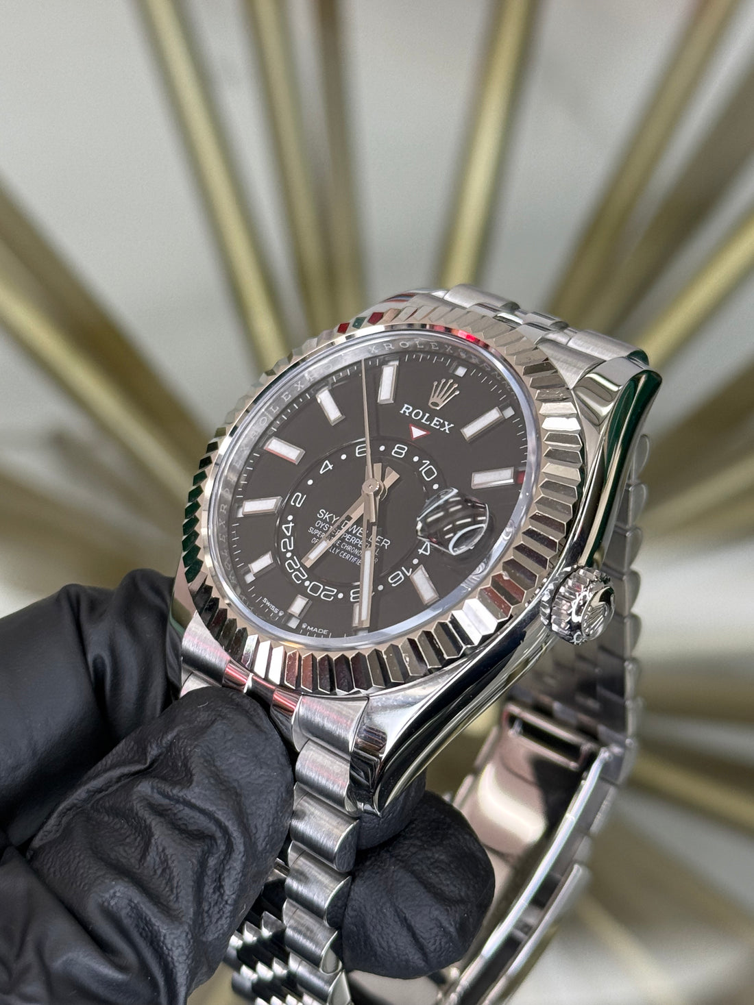 Rolex SkyDweller Black Dial on Jubilee 336934 2026 Complete
