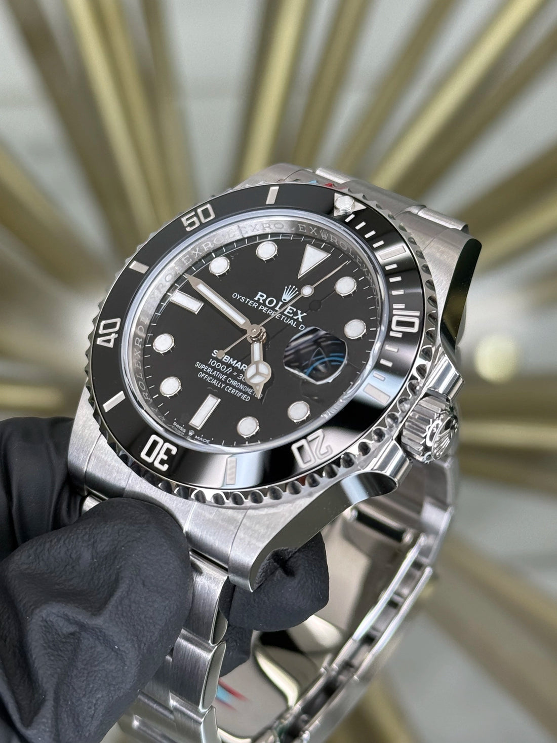 Rolex Submariner Black Dial on Oyster 126610LN 2026 Complete