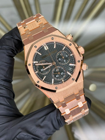 Audemars Piguet Royal Oak Chronograph Green Dial on Bracelet 26240OR.OO.1320OR.08 2026 Complete